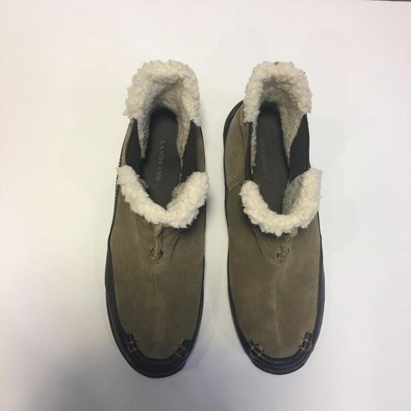Lands’ End Shearling Pull-On Winter Boots - Picture 5 of 8